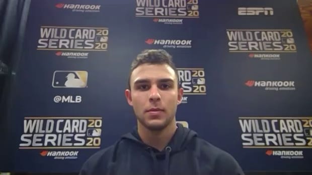 Nick Madrigal Postgame WC G2 2020-09-30